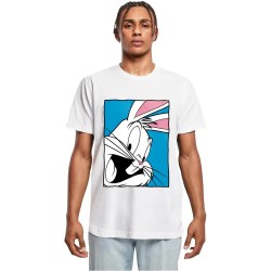 тениска,мъжки,тениски,дамски,тениски,merchcode,looney,tunes,bugs,bunny,funny,face,2.0,short,sleeve,t,shirt,white,(white)