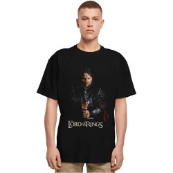 тениска,мъжки,тениски,дамски,тениски,merchcode,lord,of,the,rings,aragorn,oversized,short,sleeve,t,shirt,black,(black)