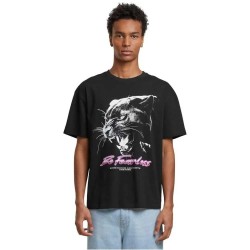 тениска,мъжки,тениски,дамски,тениски,mister,tee,be,fearless,oversize,short,sleeve,t,shirt,black,(black)