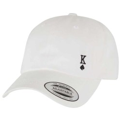 Тениска Mister tee King Card cap - White (White) тениска,всички,шапки,mister,tee,king,card,cap,white,(white)