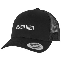 Тениска Mister tee Reach High Retro trucker cap - Black (Black) тениска,всички,шапки,mister,tee,reach,high,retro,trucker,cap,black,(black)
