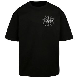 Тениска Mj gonzales Iron Cross short sleeve T-shirt - Black (Black) тениска,мъжки,тениски,дамски,тениски,mj,gonzales,iron,cross,short,sleeve,t,shirt,black,(black)