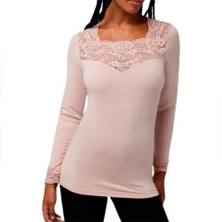 Ysabel mora 70005 long sleeve base layer - Beige (Nude) дамско,бельо,дамски,бикини,и,танкини,ysabel,mora,70005,long,sleeve,base,layer,beige,(nude)