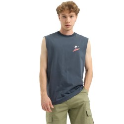 тениска,мъжки,тениски,дамски,тениски,hydroponic,peanuts,big,wave,sleeveless,t,shirt,blue,(dusty,navy)