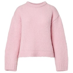 Блуза Pieces Dorthea sweater - Pink (Roseate Spoonbill / Melange) блуза,мъжки,пуловери,дамски,пуловери,pieces,dorthea,sweater,pink,(roseate,spoonbill,melange)