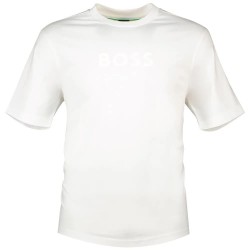 тениска,мъжки,тениски,дамски,тениски,boss,50553652,green,t,shirt,white,(natural)