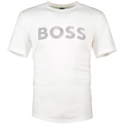 тениска,мъжки,тениски,дамски,тениски,boss,active,logo,10280182,green,short,sleeve,t,shirt,white,(white)