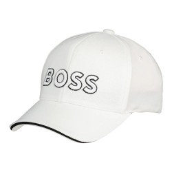 Шапка BOSS Us-1 10261159 cap - White (Natural) шапка,всички,шапки,boss,us,1,10261159,cap,white,(natural)