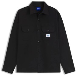 HUGO Ekynone 1 10260730 shirt - Black (Black) дамски,ризи,мъжки,ризи,hugo,ekynone,1,10260730,shirt,black,(black)