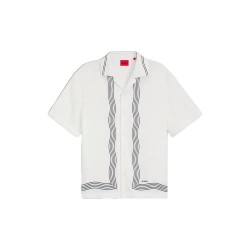Риза с дълъг ръкав HUGO Exolino 10280301 long sleeve shirt - White (Natural) риза,с,дълъг,ръкав,дамски,ризи,мъжки,ризи,hugo,exolino,10280301,long,sleeve,shirt,white,(natural)