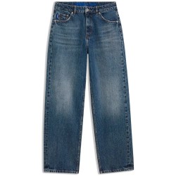 Дънки HUGO Leni S 10281282 jeans - Blue (Medium Blue) дънки,мъжки,панталони,дамски,панталони,hugo,leni,s,10281282,jeans,blue,(medium,blue)