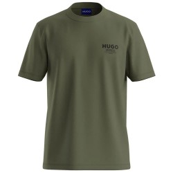 Тениска HUGO Nesptee 10283344 short sleeve T-shirt - Green (Open Green) тениска,мъжки,тениски,дамски,тениски,hugo,nesptee,10283344,short,sleeve,t,shirt,green,(open,green)