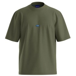 Тениска HUGO Nieros 01 BLUE short sleeve T-shirt - Green (Open Green) тениска,мъжки,тениски,дамски,тениски,hugo,nieros,01,blue,short,sleeve,t,shirt,green,(open,green)