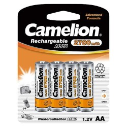 батерии,camelion,ni,mh,aa,2700mah,rechargeable,battery,clear,(silver,green)