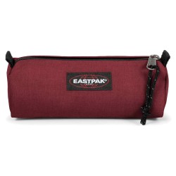 Eastpak Benchmark pencil case - Red (Single Wine Crafty) ученически,принадлежности,eastpak,benchmark,pencil,case,red,(single,wine,crafty)