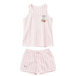 пижама,дамски,пижами,gisela,frida,collection,sleeveless,pyjama,pink,(stripes)