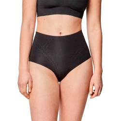 Gisela High-Waist Front Reinforcement panties - Black (Black) дамско,бельо,дамски,бикини,и,танкини,gisela,high,waist,front,reinforcement,panties,black,(black)