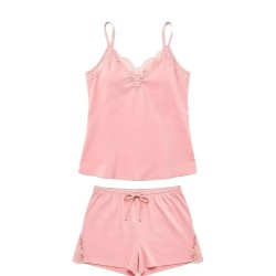 пижама,дамски,пижами,gisela,lace,details,sleeveless,pyjama,pink,(pink)