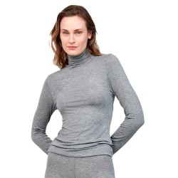 тениска,мъжки,тениски,дамски,тениски,gisela,thermal,long,sleeve,high,neck,t,shirt,grey,(grey)