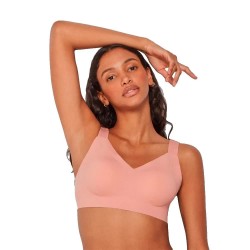 Gisela Wireless Full Cup Removable Foam bra - Pink (Pink) дамско,бельо,дамски,бикини,и,танкини,gisela,wireless,full,cup,removable,foam,bra,pink,(pink)