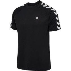 Тениска Hummel Archive Loose short sleeve T-shirt - Black (Black) тениска,мъжки,тениски,дамски,тениски,hummel,archive,loose,short,sleeve,t,shirt,black,(black)