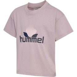 Тениска Hummel Boxy Graphic short sleeve T-shirt - Beige (Chive) тениска,мъжки,тениски,дамски,тениски,hummel,boxy,graphic,short,sleeve,t,shirt,beige,(chive)