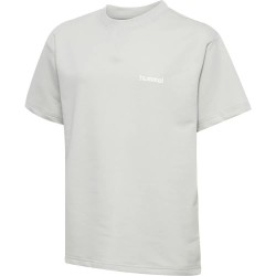 Тениска Hummel Light Sweat short sleeve T-shirt - Grey (Lunar Rock) тениска,мъжки,тениски,дамски,тениски,hummel,light,sweat,short,sleeve,t,shirt,grey,(lunar,rock)