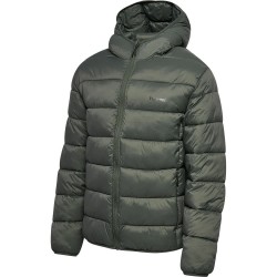 яке,мъжки,якета,дамски,якета,и,палта,hummel,lightweight,puffer,down,jacket,green,(castor,gray)