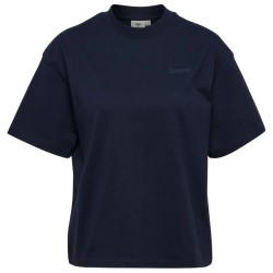 тениска,мъжки,тениски,дамски,тениски,hummel,keeper,logo,short,sleeve,t,shirt,blue,(night,sky)