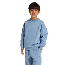 Блуза Hummel Loose Crewneck Bee sweatshirt - Blue (Faded Denim) блуза,детски,блузи,hummel,loose,crewneck,bee,sweatshirt,blue,(faded,denim)