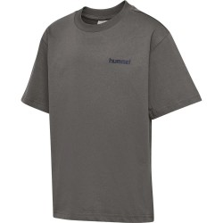 Тениска Hummel Loose Graphic short sleeve T-shirt - Grey (Silver Grey) тениска,мъжки,тениски,дамски,тениски,hummel,loose,graphic,short,sleeve,t,shirt,grey,(silver,grey)