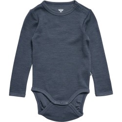 Hummel Mini Wool Solid Long Sleeve Body - Blue (Ombre Blue) детски,облекла,за,момчета,hummel,mini,wool,solid,long,sleeve,body,blue,(ombre,blue)