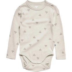 Hummel Mini Wool Long Sleeve Body - Beige (Whitecap Gray) детски,облекла,за,момичета,hummel,mini,wool,long,sleeve,body,beige,(whitecap,gray)