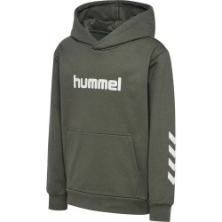 суичър,детски,блузи,hummel,regular,logo,hoodie,green,(castor,gray)