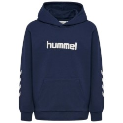 Суичър Hummel Regular Logo hoodie - Blue (Dress Blue) суичър,детски,блузи,hummel,regular,logo,hoodie,blue,(dress,blue)