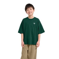 тениска,мъжки,тениски,дамски,тениски,hummel,silly,boxy,solid,short,sleeve,t,shirt,green,(blue,fog)