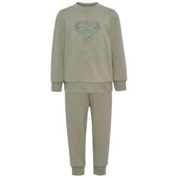 Анцуг Hummel Mini Bee tracksuit - Green (Shadow) анцуг,детски,анцузи,hummel,mini,bee,tracksuit,green,(shadow)