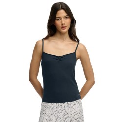тениска,мъжки,тениски,дамски,тениски,superdry,athletic,essential,gathered,cami,short,sleeve,t,shirt,blue,(eclipse,navy)