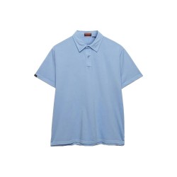 фланелка,дамски,блузи,с,яка,мъжки,блузи,с,яка,superdry,essential,jersey,polo,blue,(bluebell)