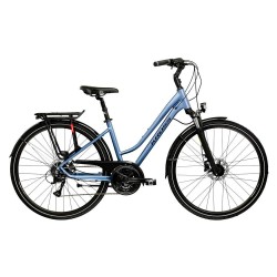 Kross Trans 4.0 D 28´´ 2026 bike - Silver (Blue / Black) пътни,и,градски,велосипеди,kross,trans,4.0,d,28´´,2026,bike,silver,(blue,black)
