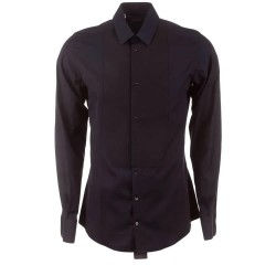 Риза с дълъг ръкав Dolce & gabbana 747027 long sleeve shirt - Black (Black) риза,с,дълъг,ръкав,дамски,ризи,мъжки,ризи,dolce,&,gabbana,747027,long,sleeve,shirt,black,(black)