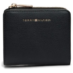 Tommy hilfiger Flag Compact woman wallet - Black (Black) портфейли,и,портмонета,tommy,hilfiger,flag,compact,woman,wallet,black,(black)