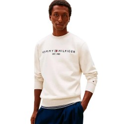 суичър,мъжки,пуловери,tommy,hilfiger,logo,hoodie,beige,(heathered,oatmilk)