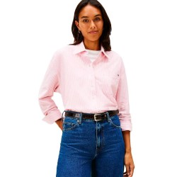 риза,с,дълъг,ръкав,дамски,ризи,мъжки,ризи,tommy,hilfiger,ww0ww47878,long,sleeve,shirt,pink,(pink,ithaka)