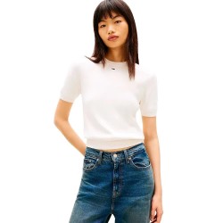 блуза,мъжки,пуловери,дамски,пуловери,tommy,jeans,dw0dw19336,short,sleeve,sweater,white,(ancient,white)
