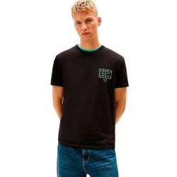 тениска,мъжки,тениски,дамски,тениски,tommy,jeans,sign,spray,regular,fit,short,sleeve,t,shirt,black,(black)