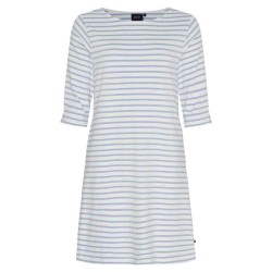 рокля,дамски,поли,и,рокли,sea,ranch,meriam,3,4,sleeve,dress,white,blue,(white,blue,bell)