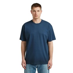 Тениска G-Star D28888-E385 short sleeve T-shirt - Blue (Rank Blue / Petrol Spray) тениска,мъжки,тениски,дамски,тениски,g,star,d28888,e385,short,sleeve,t,shirt,blue,(rank,blue,petrol,spray)