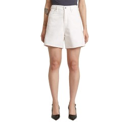 Къси панталони G-Star Jett D28386-E503 Regular Fit high waist shorts - White (Ecru) къси,панталони,мъжки,панталони,дамски,панталони,g,star,jett,d28386,e503,regular,fit,high,waist,shorts,white,(ecru)