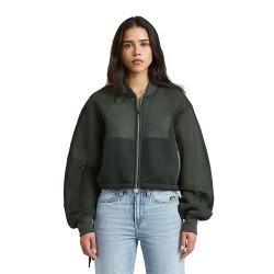 Блуза G-Star Meshy Binding sweatshirt - Black (Orphus) блуза,дамски,блузи,g,star,meshy,binding,sweatshirt,black,(orphus)